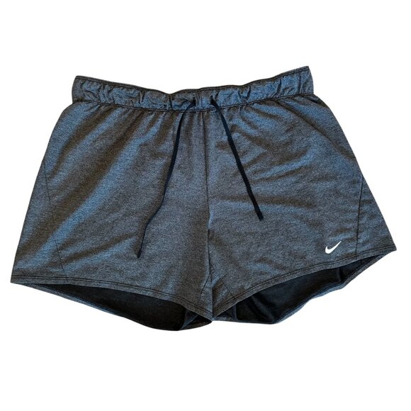 Nike Dri-FIT Women’s Running / Training Shorts – Size Large – Gray - Picture 1 of 5